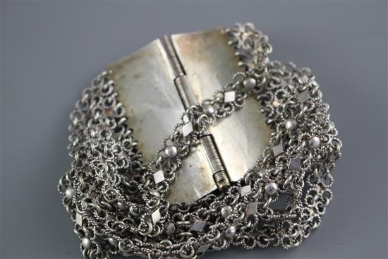A 19th century yellow metal and citrine set ring (adapted) and 3 other items.